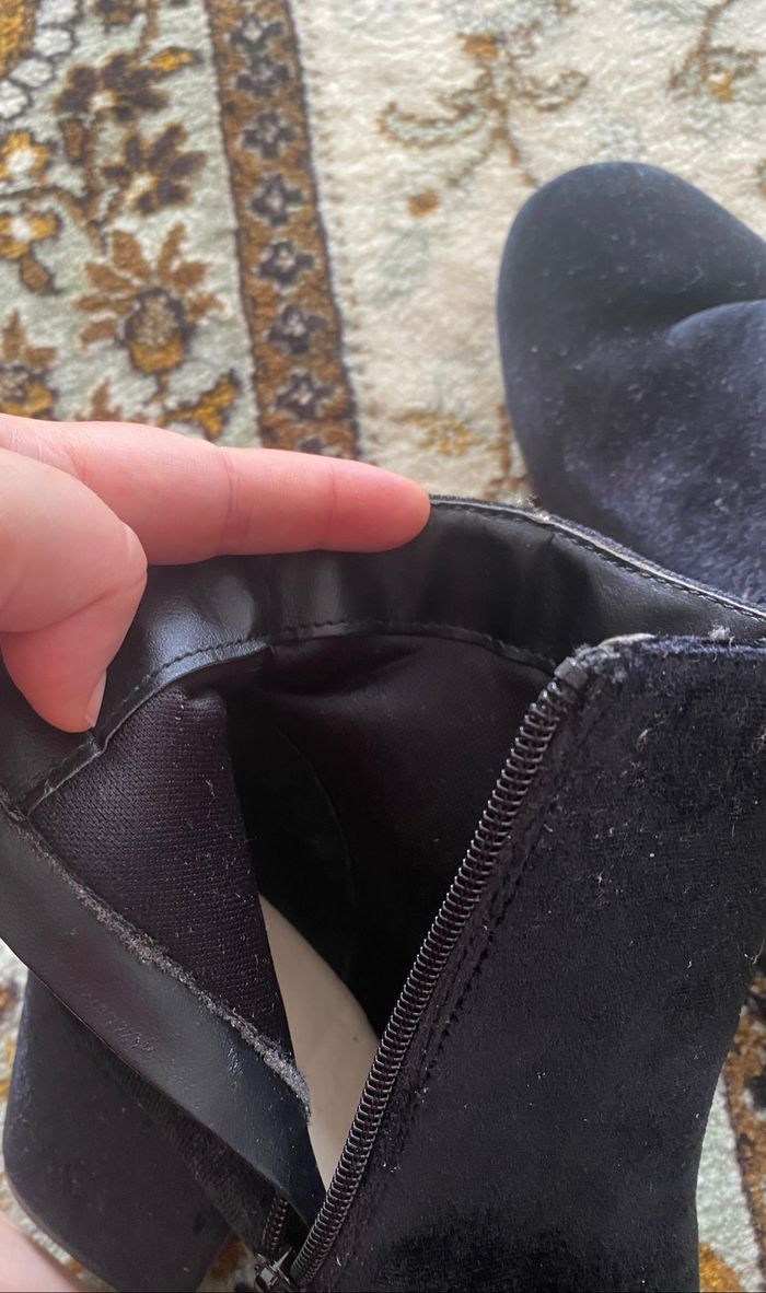 Bottine velour taille 37 - photo numéro 4