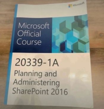 Livre Microsoft Sharepoint 2016