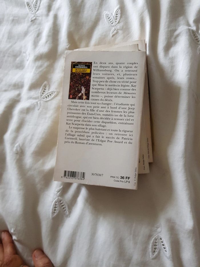 3 premiers tomes de la collection Scarpetta par Cornwell - photo numéro 7