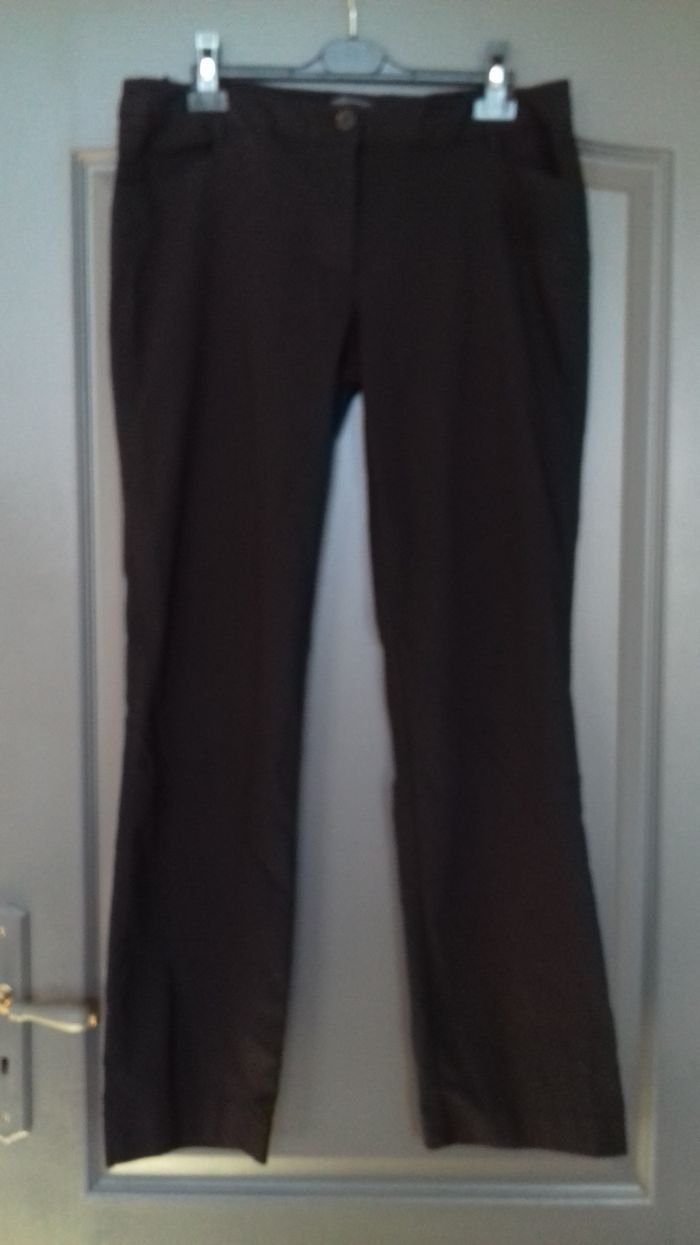 Pantalon droit noir 40/L - Kiabi Woman