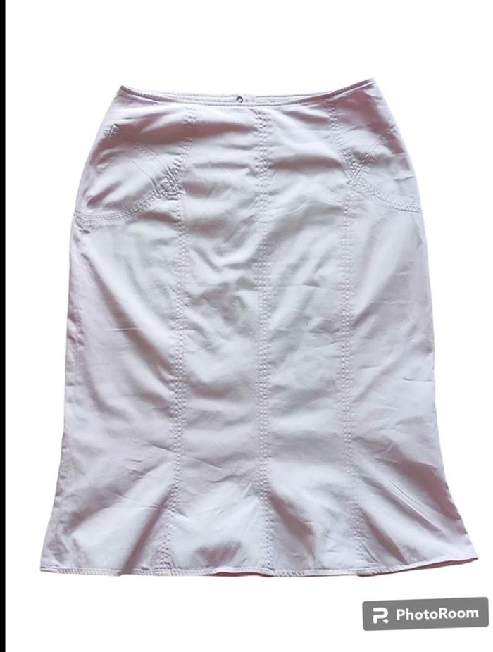 Jupe taille haute Y2K rose 34 - photo numéro 3