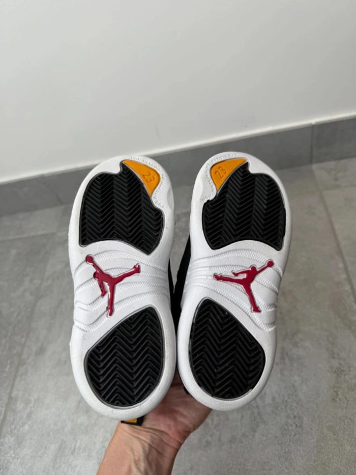 Baskets Jordan XII 12 retro black enfant unisexe taille 27 neuves - photo numéro 5