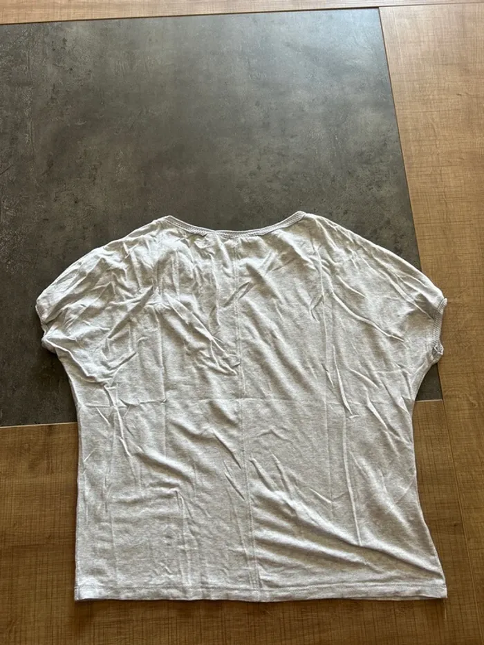 T-shirt femme à motif, promod taille S - photo numéro 4
