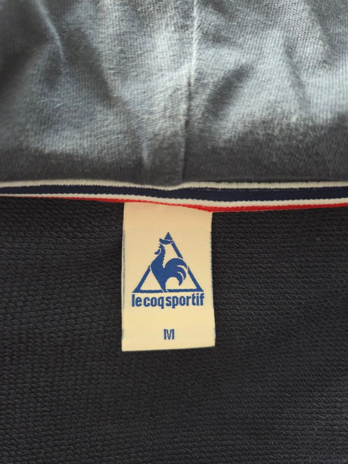 Sweat zippé Le coq sportif Taille M - photo numéro 3