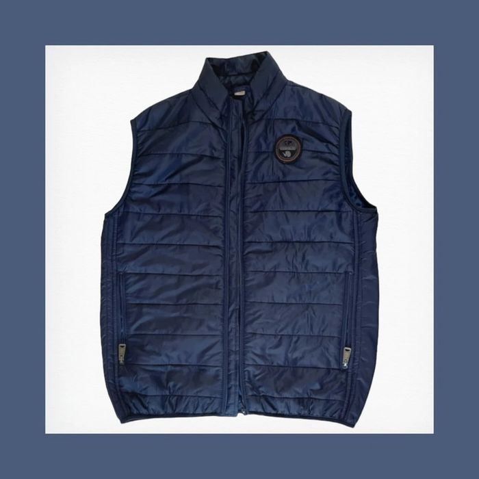 Doudoune sans manches Napapijri bleu marine 10 ans