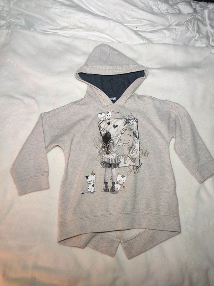 Pull fée licorne Mayoral 4 ans paillettes