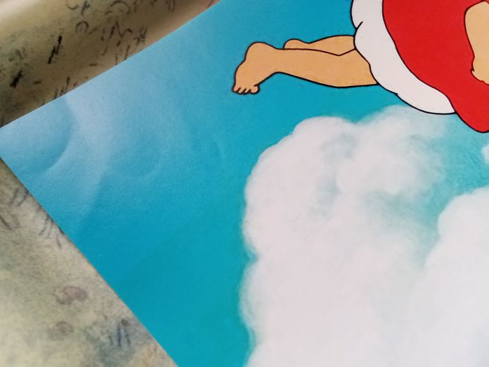 Affiche Poster Ponyo sur la falaise Studio Ghibli Miyazaki - photo numéro 2