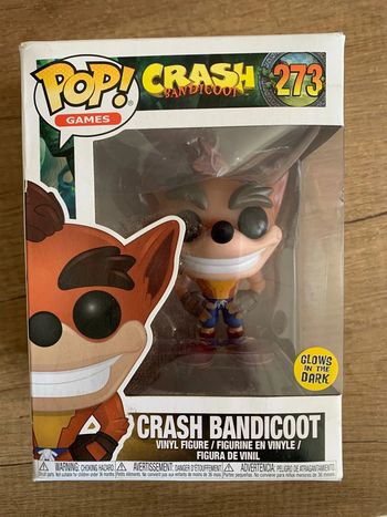 Figurine Pop Crash bandicoot 273 glow in the dark parfait état
