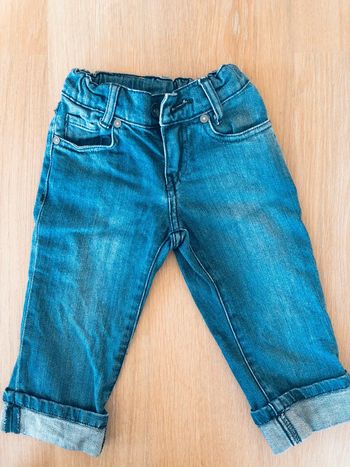 Pantacourt en jeans Levis en 4ans