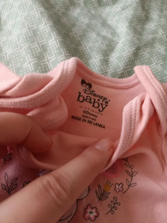 Lot 2 body manche courte Marie 1 mois - photo numéro 4
