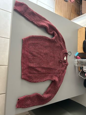 Pull bordeaux