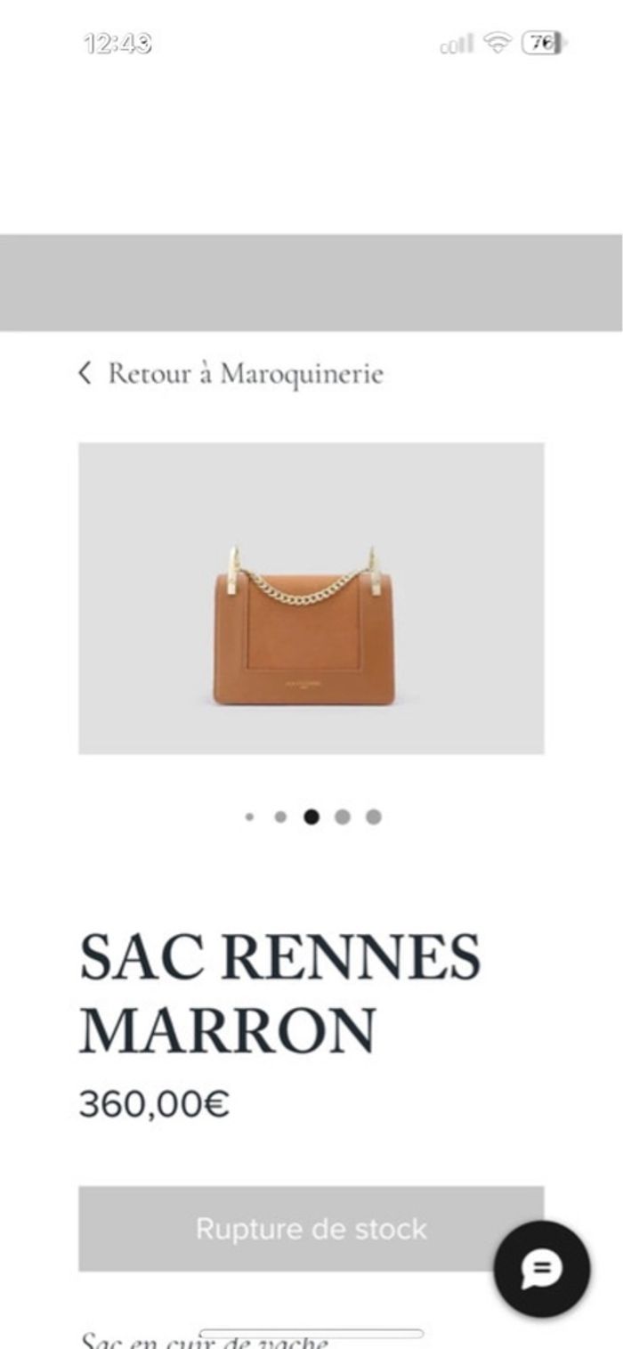 Sac marron Place Vendôme Paris - photo numéro 6