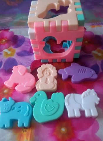 Jouet enfant Cube Animaux
