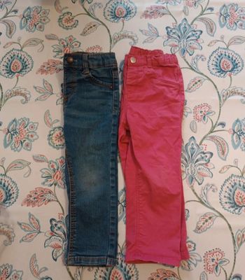 Lot jean fille