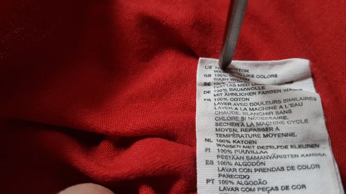 Sweat fin garçon 10 ans rouge H&M - photo numéro 4