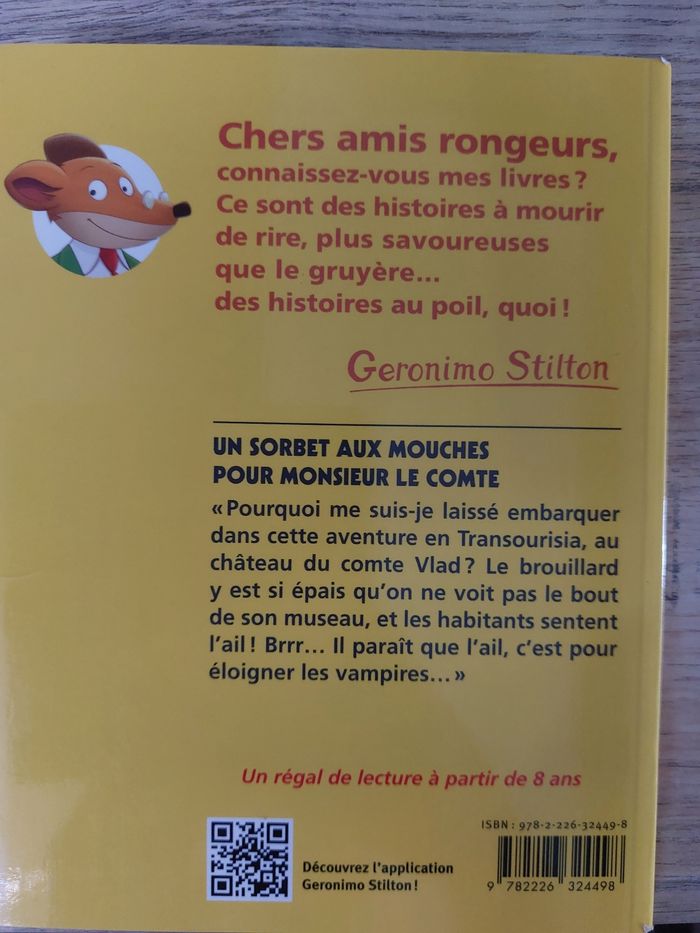 Livre un sorbet aux mouches pour monsieur le comte - photo numéro 2