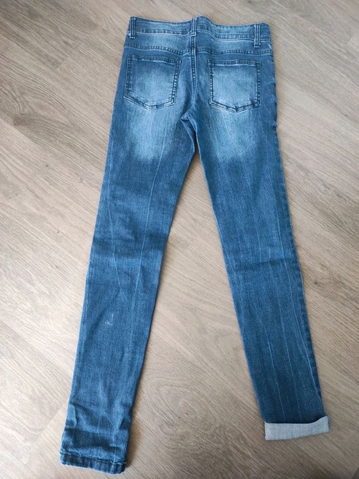 Jean à trous 12 ans fille - photo numéro 3