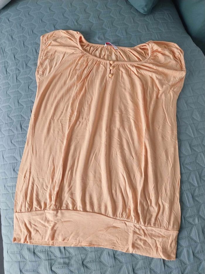 Haut jaune Orangé T 38 / 40