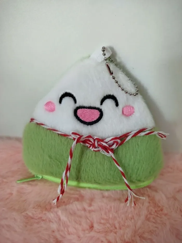 Porte-monnaie / pochette Zongzi en peluche