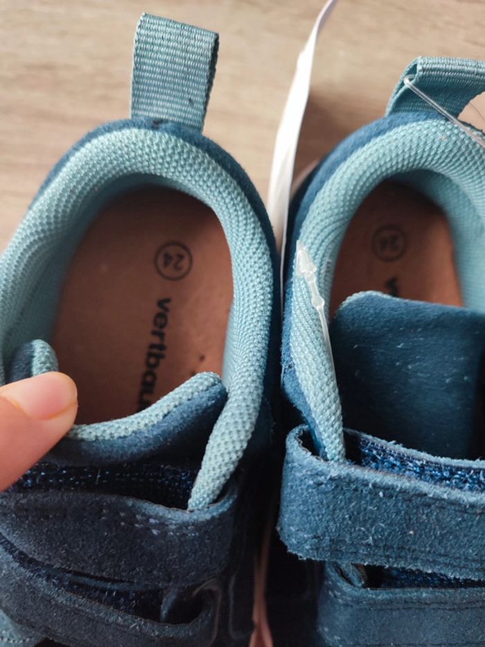 Basket cuir a scratch - photo numéro 2