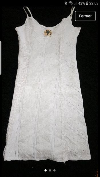 Robe blanche T42
