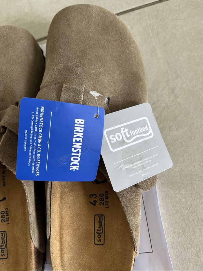 Birkenstock Boston taupe/olive - photo numéro 6