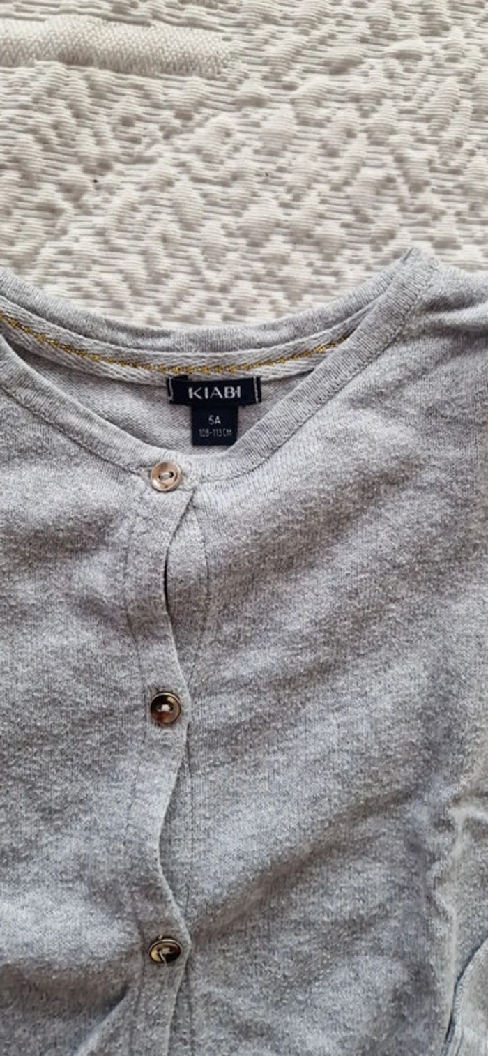 Lot de 2 gilets fille 4/5 ans - photo numéro 5