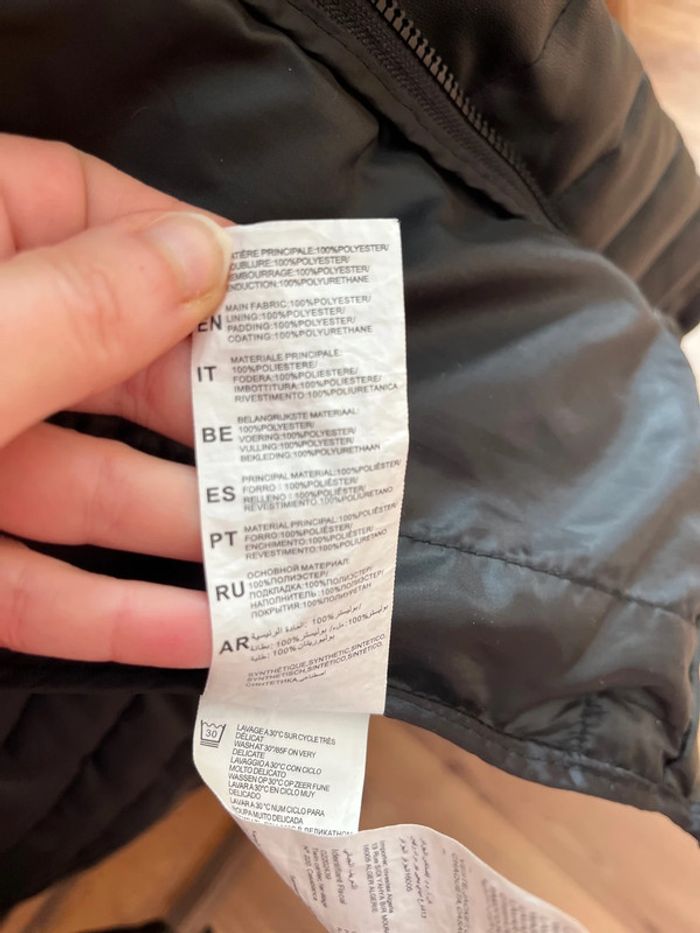 Manteau doudoune simili cuir S Jennyfer - photo numéro 9