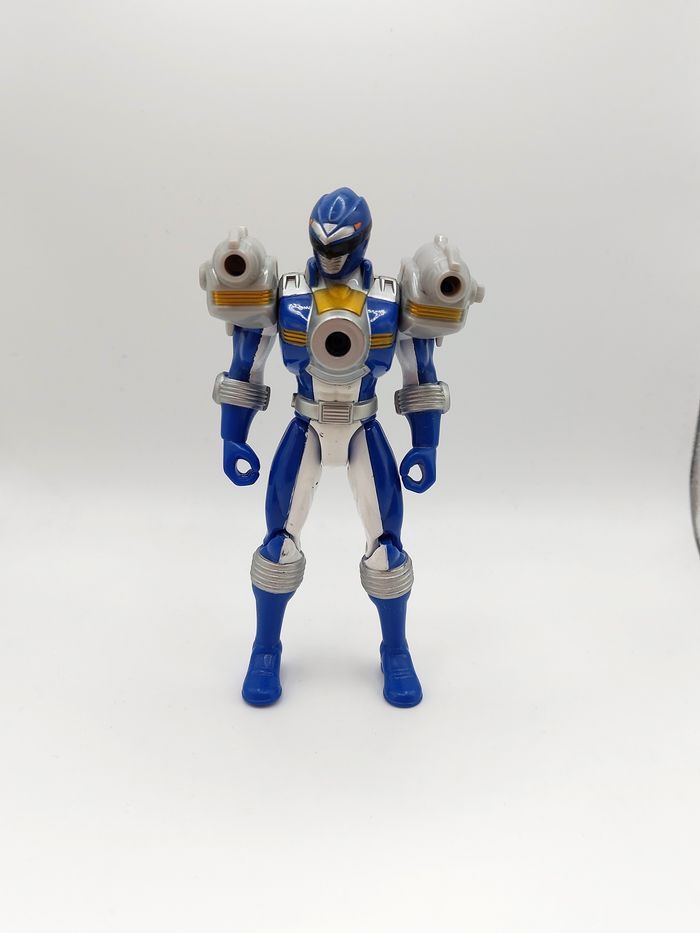 Figurine Bandai POWER RANGERS bleu 2006 14 cm Vintage - photo numéro 1