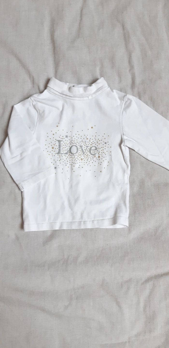 Tshirt bébé fille 3 mois