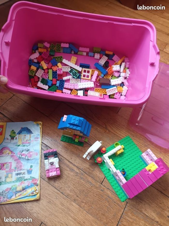 Boite de Légo fille maison voiture cheval  5560 - photo numéro 2