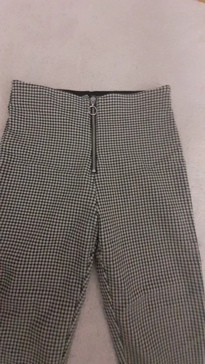 Magnifique pantalon vichy ZARA - photo numéro 3