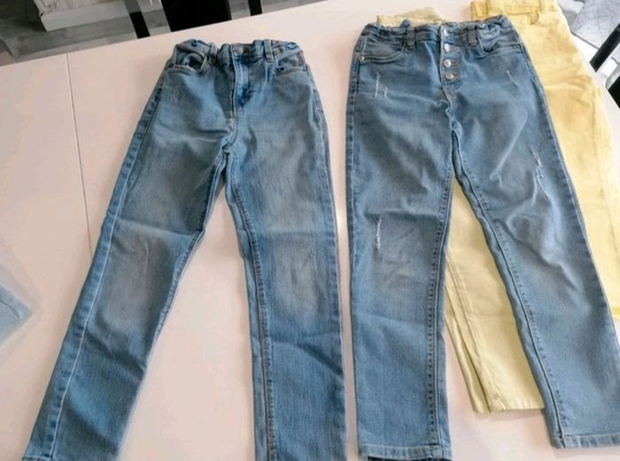 Lot 7 jeans skinny et slim Taille 8 ans fille 👖 - photo numéro 10