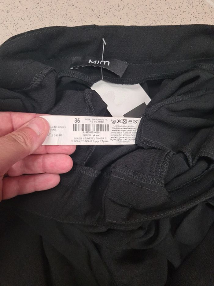 Pantalon fluide noir 36 mim - photo numéro 7