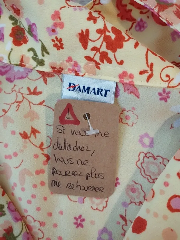 Blouse manches courtes ou chemisier Damart taille 48 - photo numéro 8