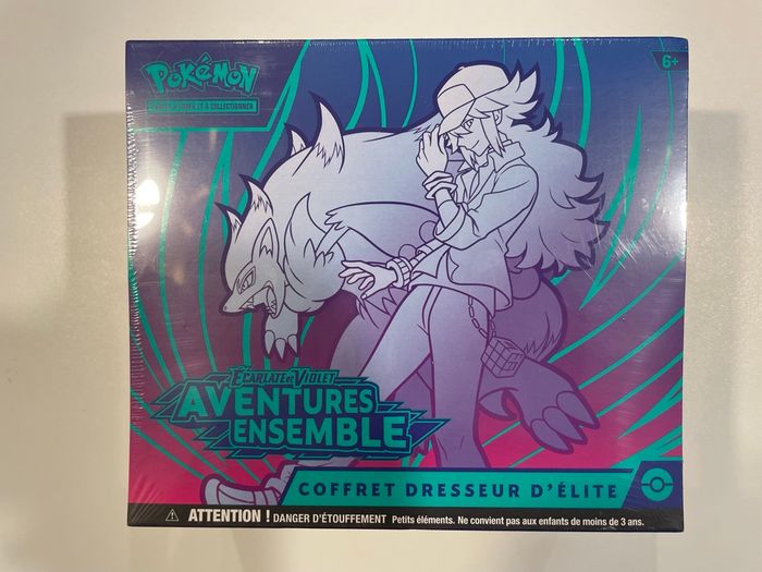 Pokemon ETB Coffret dresseur d’élite EV9 aventures ensemble