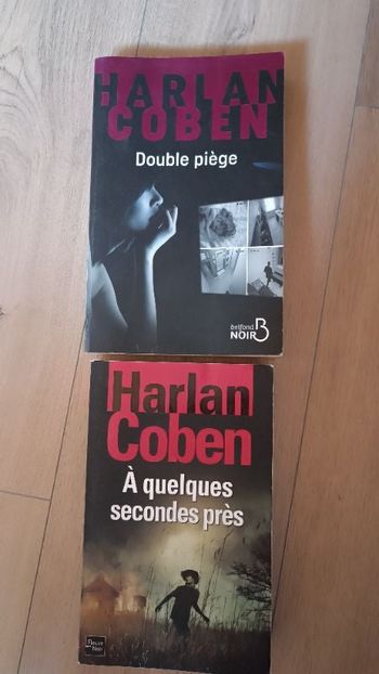 Lot de 2 grands livres Harlan coben
