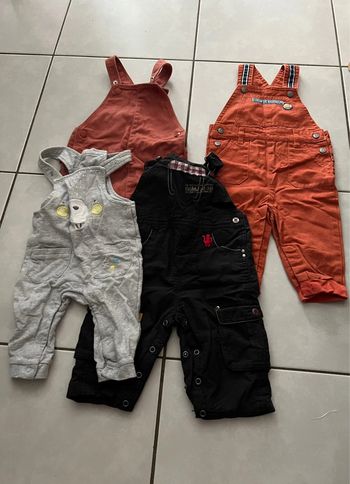 lot de 4 salopette