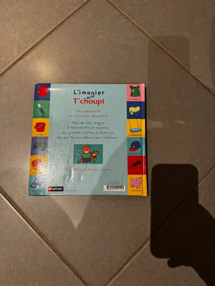 Livre / Album - L’imagier de t’choupi - Nathan - Bon état - photo numéro 2