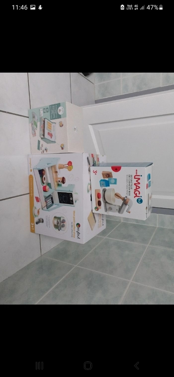 Kit cuisine en bois enfant