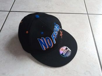 casquette garçon noir no fear taille unique réglable