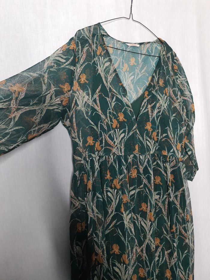 Robe fleurie camaieu - photo numéro 2