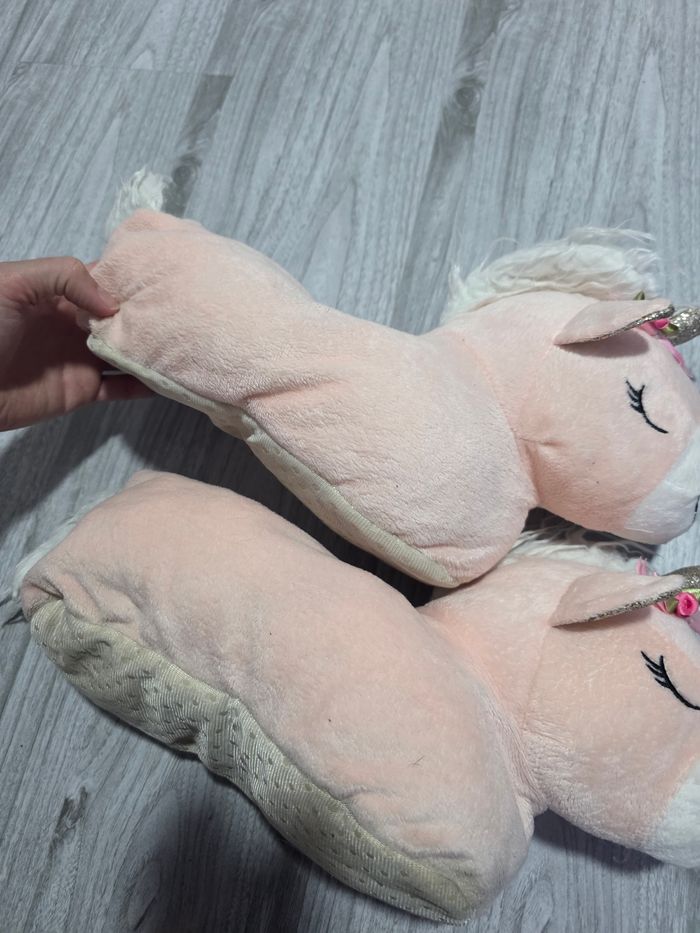 Chausson pantoufles licorne - photo numéro 5