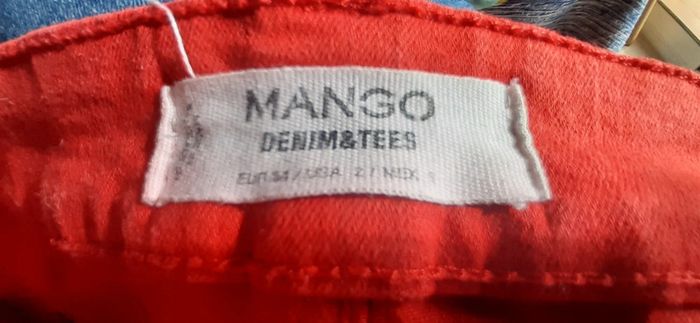 Short rouge Mango taille 34 - photo numéro 4