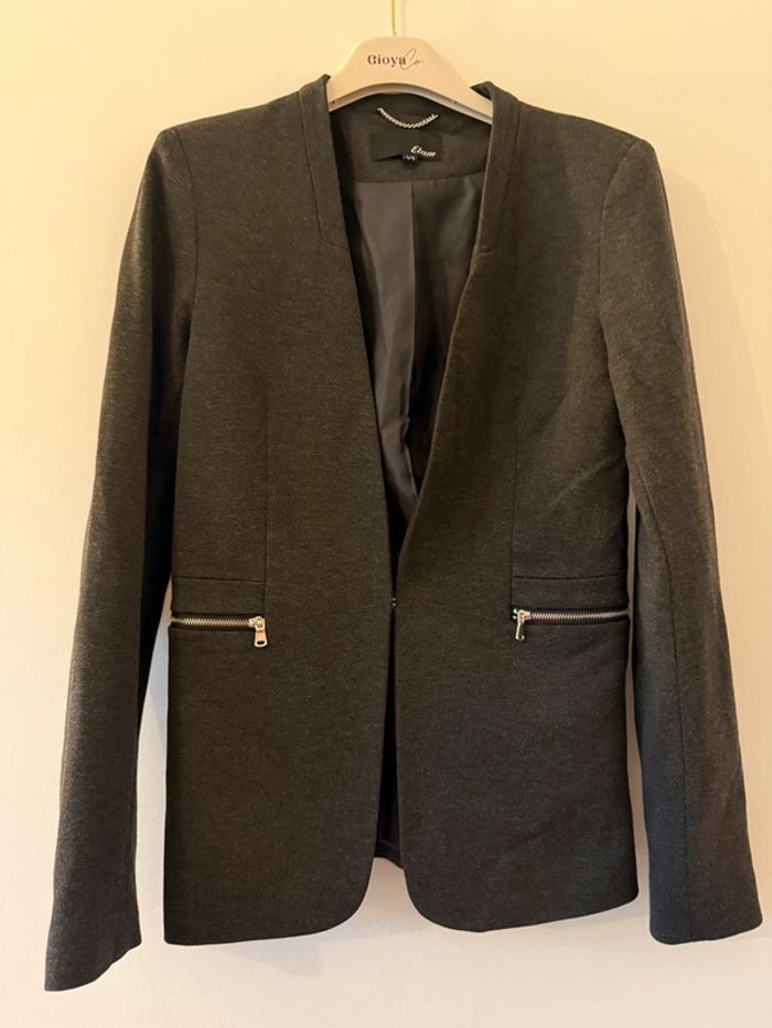 Blazer gris Etam