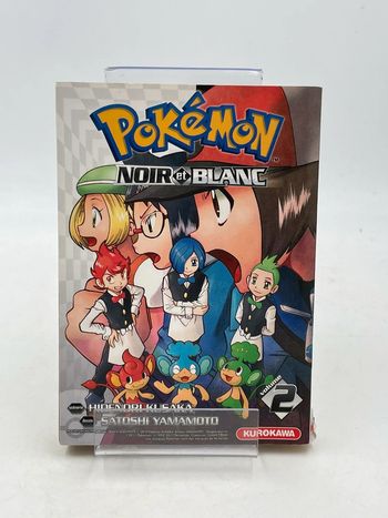 Livre Manga Pokémon Noir et Blanc N•2