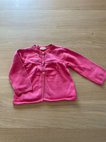 Gilet rose 18 mois