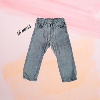 Pantalon jean gris orchestra 18mois