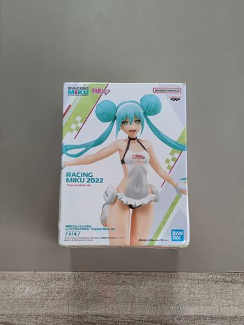 Hatsune Miku Racing Miku 2022 Tropical Maid – Figurine 17 cm – Neuf avec étiquette – Import Japon