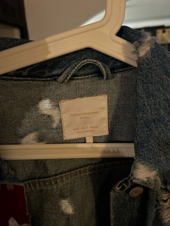 Veste longue jean - photo numéro 4